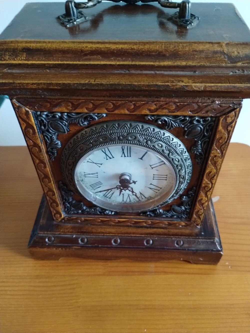 Wooden Clock For Repair